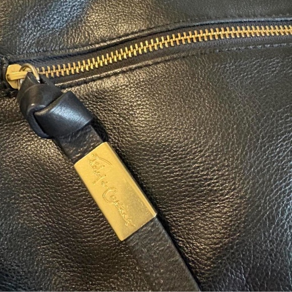 Foley + Corinna Mid City Tote Black Leather Versatile Tote - Picture 4 of 7